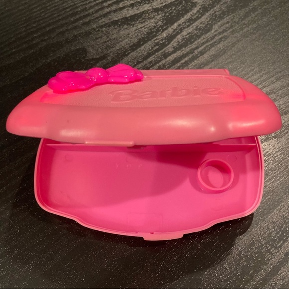 Vintage 90s Barbie for Girls Light up Compact Mirror w/comb. Still lights up! - Picture 7 of 7